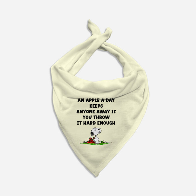 An Apple A Day-Dog-Bandana-Pet Collar-drbutler