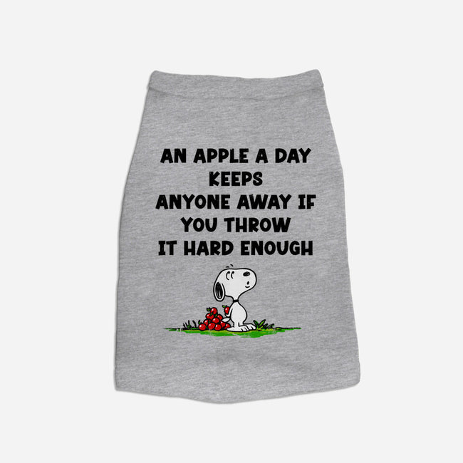 An Apple A Day-Cat-Basic-Pet Tank-drbutler