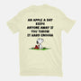 An Apple A Day-Mens-Basic-Tee-drbutler