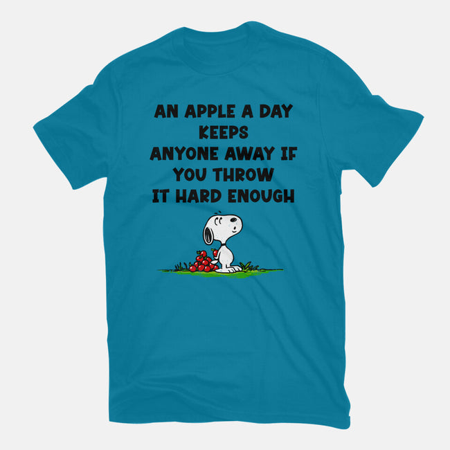 An Apple A Day-Mens-Basic-Tee-drbutler