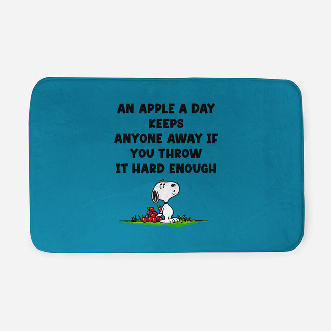 An Apple A Day-None-Memory Foam-Bath Mat-drbutler