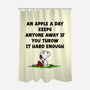 An Apple A Day-None-Polyester-Shower Curtain-drbutler