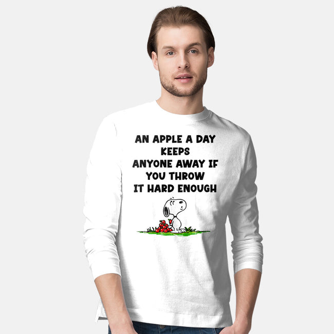 An Apple A Day-Mens-Long Sleeved-Tee-drbutler