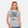 An Apple A Day-Womens-Fitted-Tee-drbutler