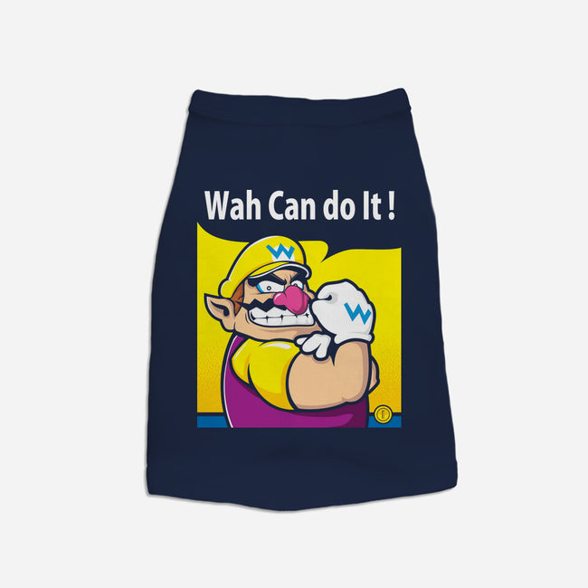 Wah Can Do It-Dog-Basic-Pet Tank-arace