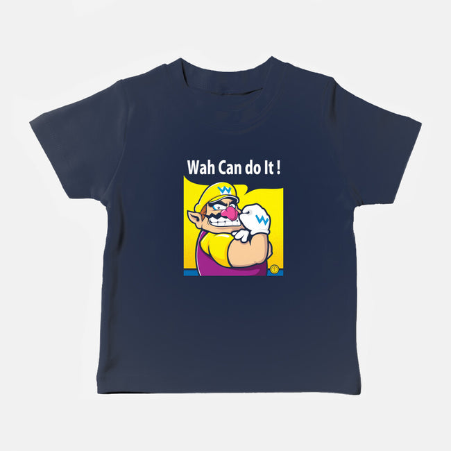 Wah Can Do It-Baby-Basic-Tee-arace