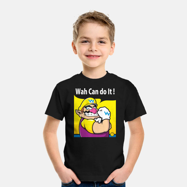 Wah Can Do It-Youth-Basic-Tee-arace