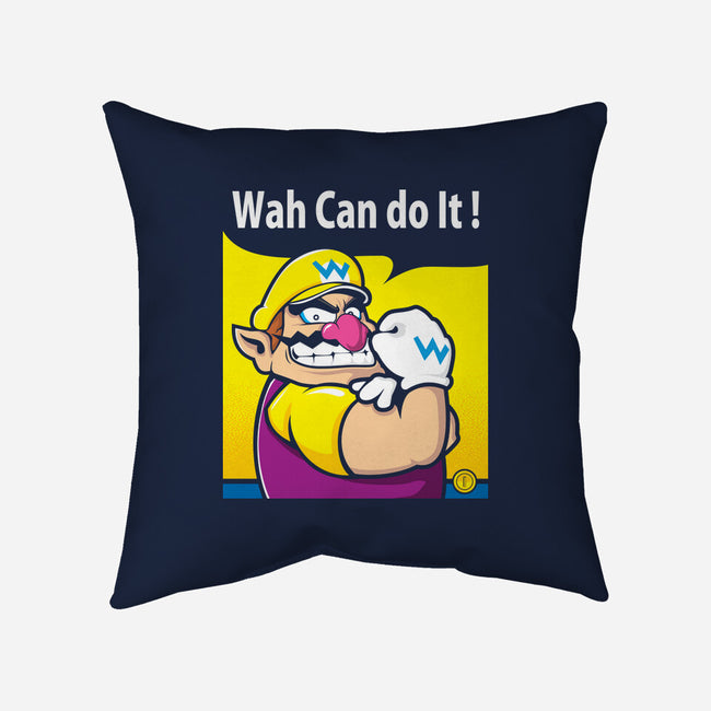 Wah Can Do It-None-Removable Cover-Throw Pillow-arace