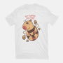 Bee Cappy-Mens-Heavyweight-Tee-spoilerinc