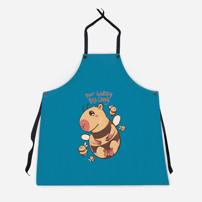 Bee Cappy-Unisex-Kitchen-Apron-spoilerinc