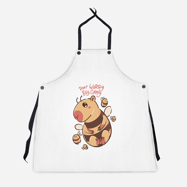 Bee Cappy-Unisex-Kitchen-Apron-spoilerinc