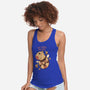 Bee Cappy-Womens-Racerback-Tank-spoilerinc