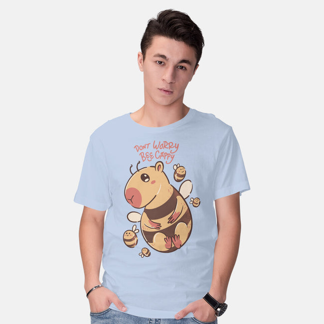 Bee Cappy-Mens-Basic-Tee-spoilerinc