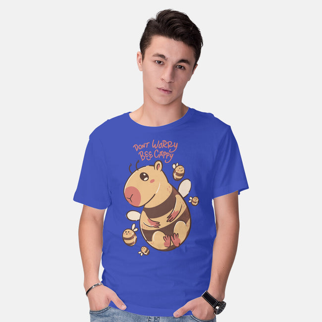 Bee Cappy-Mens-Basic-Tee-spoilerinc