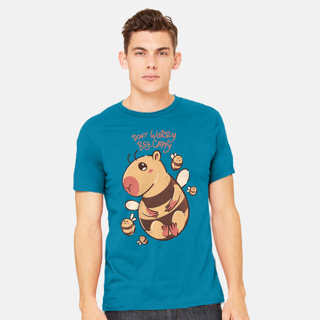 Bee Cappy-Mens-Heavyweight-Tee-spoilerinc