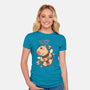 Bee Cappy-Womens-Fitted-Tee-spoilerinc