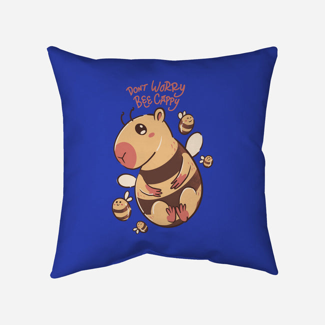 Bee Cappy-None-Removable Cover-Throw Pillow-spoilerinc