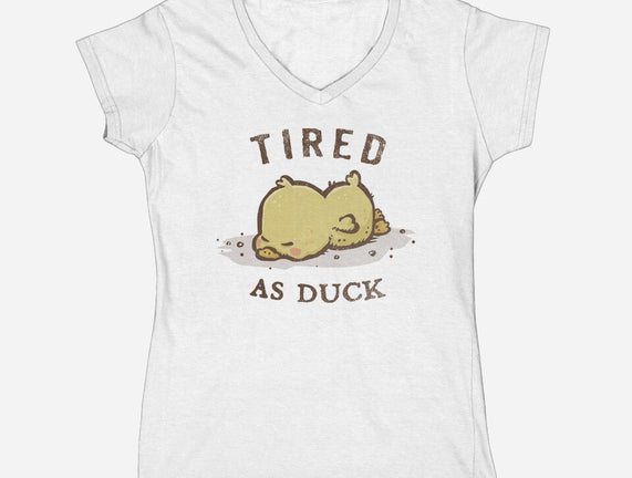 Tired As Duck