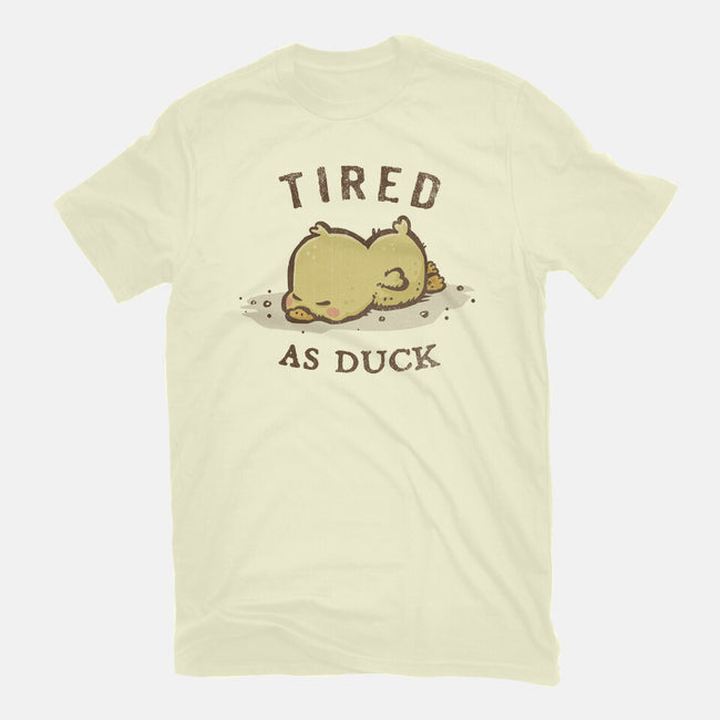 Tired As Duck-Mens-Premium-Tee-kg07