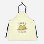 Tired As Duck-Unisex-Kitchen-Apron-kg07