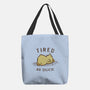 Tired As Duck-None-Basic Tote-Bag-kg07