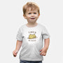 Tired As Duck-Baby-Basic-Tee-kg07