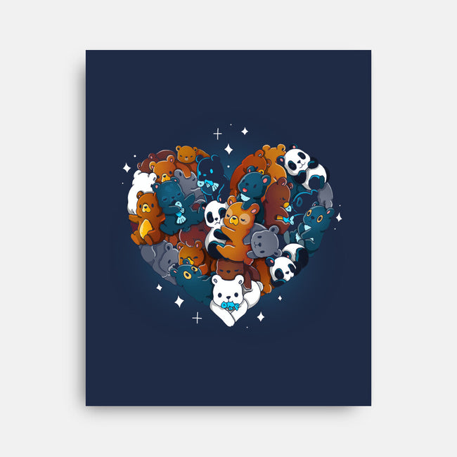 Valentine Bear-None-Stretched-Canvas-Vallina84