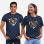 Valentine Bear-Unisex-Basic-Tee-Vallina84