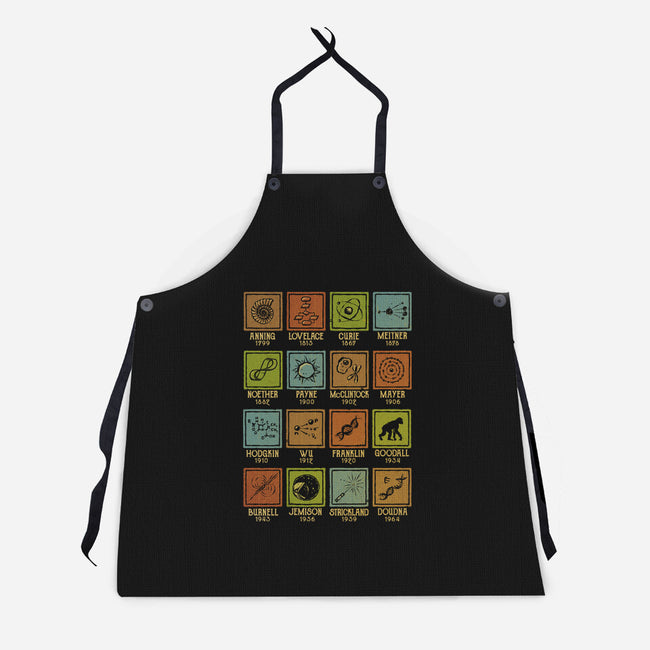 Women In Science-Unisex-Kitchen-Apron-kg07