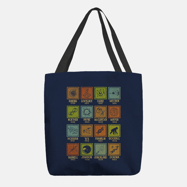 Women In Science-None-Basic Tote-Bag-kg07