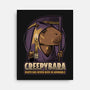 Creepy Death Capybara-None-Stretched-Canvas-Studio Mootant