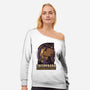 Creepy Death Capybara-Womens-Off Shoulder-Sweatshirt-Studio Mootant