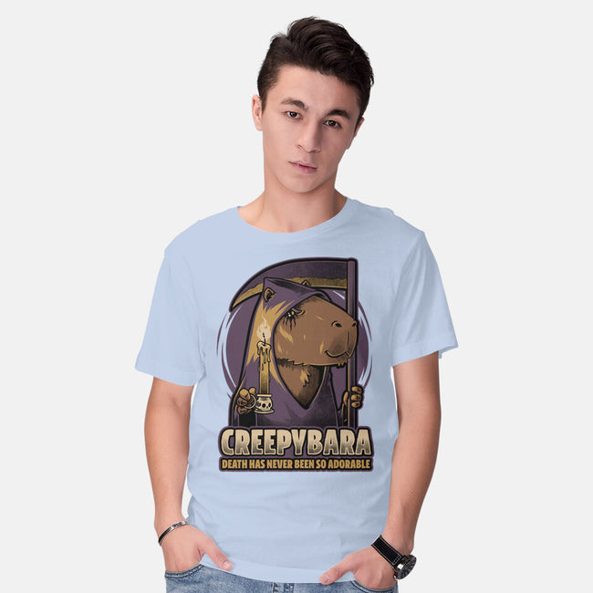 Creepy Death Capybara-Mens-Basic-Tee-Studio Mootant