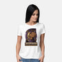 Creepy Death Capybara-Womens-Basic-Tee-Studio Mootant