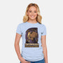 Creepy Death Capybara-Womens-Fitted-Tee-Studio Mootant