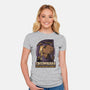 Creepy Death Capybara-Womens-Fitted-Tee-Studio Mootant