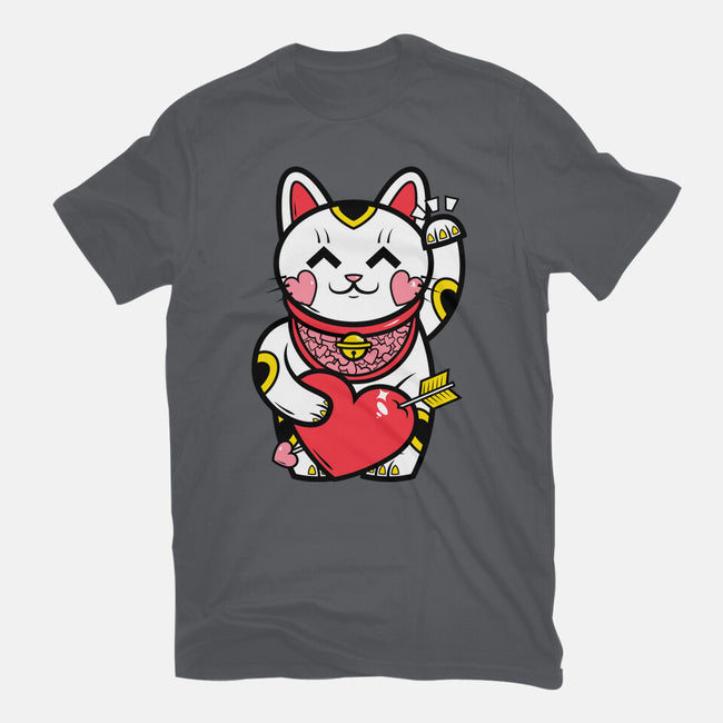 Neko Valentines-Womens-Fitted-Tee-krisren28