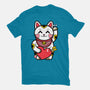 Neko Valentines-Unisex-Basic-Tee-krisren28