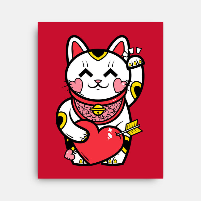 Neko Valentines-None-Stretched-Canvas-krisren28