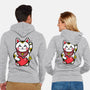 Neko Valentines-Unisex-Zip-Up-Sweatshirt-krisren28