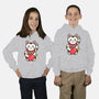 Neko Valentines-Youth-Pullover-Sweatshirt-krisren28