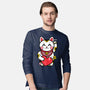 Neko Valentines-Mens-Long Sleeved-Tee-krisren28