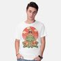 Meowster And Big Brother Croaker-Mens-Basic-Tee-vp021