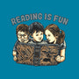 Reading Is Fun For Us-None-Polyester-Shower Curtain-momma_gorilla