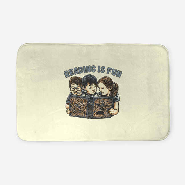 Reading Is Fun For Us-None-Memory Foam-Bath Mat-momma_gorilla