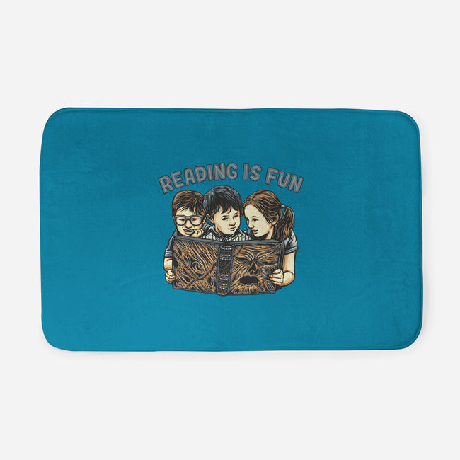 Reading Is Fun For Us-None-Memory Foam-Bath Mat-momma_gorilla