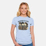 Reading Is Fun For Us-Womens-Fitted-Tee-momma_gorilla