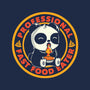 Professional Fast Food Eater-Womens-Basic-Tee-tobefonseca