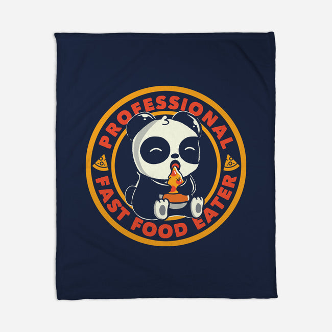 Professional Fast Food Eater-None-Fleece-Blanket-tobefonseca