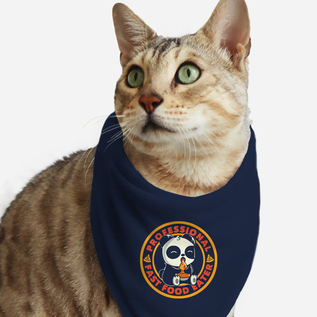 Professional Fast Food Eater-Cat-Bandana-Pet Collar-tobefonseca